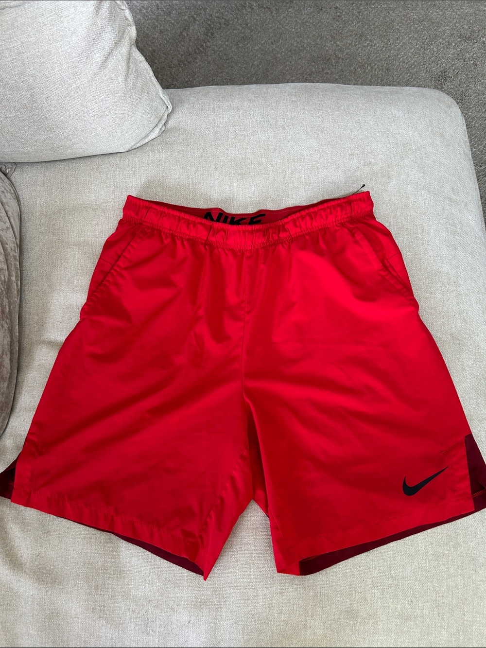Nike Dri-Fit Men's Shorts with Black Swoosh